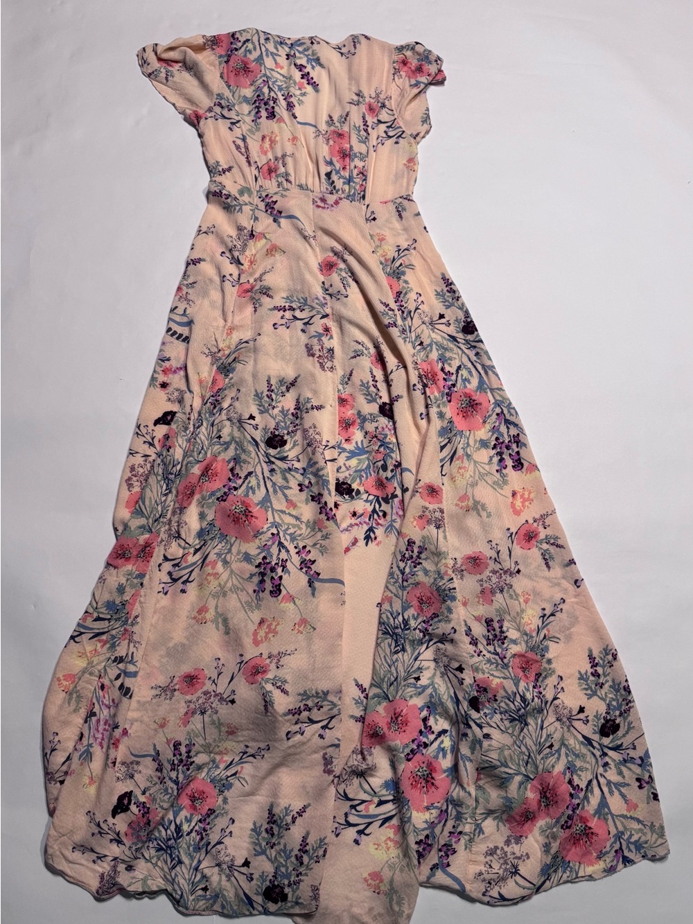 Intimately Free People Deevine Robe Open Delicate Feminine Floral Maxi Duster - Picture 5 of 10